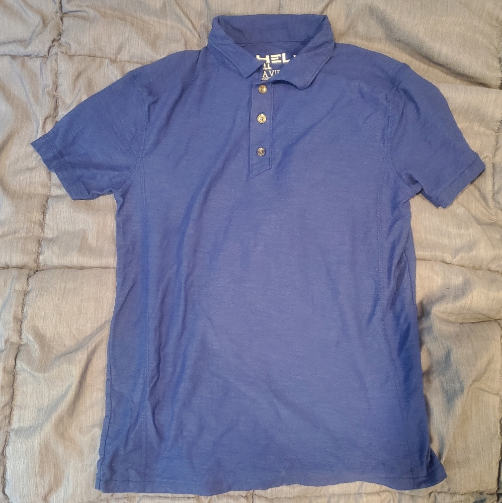 Helix Blue Polo